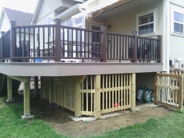 Deck - traditional deck idea