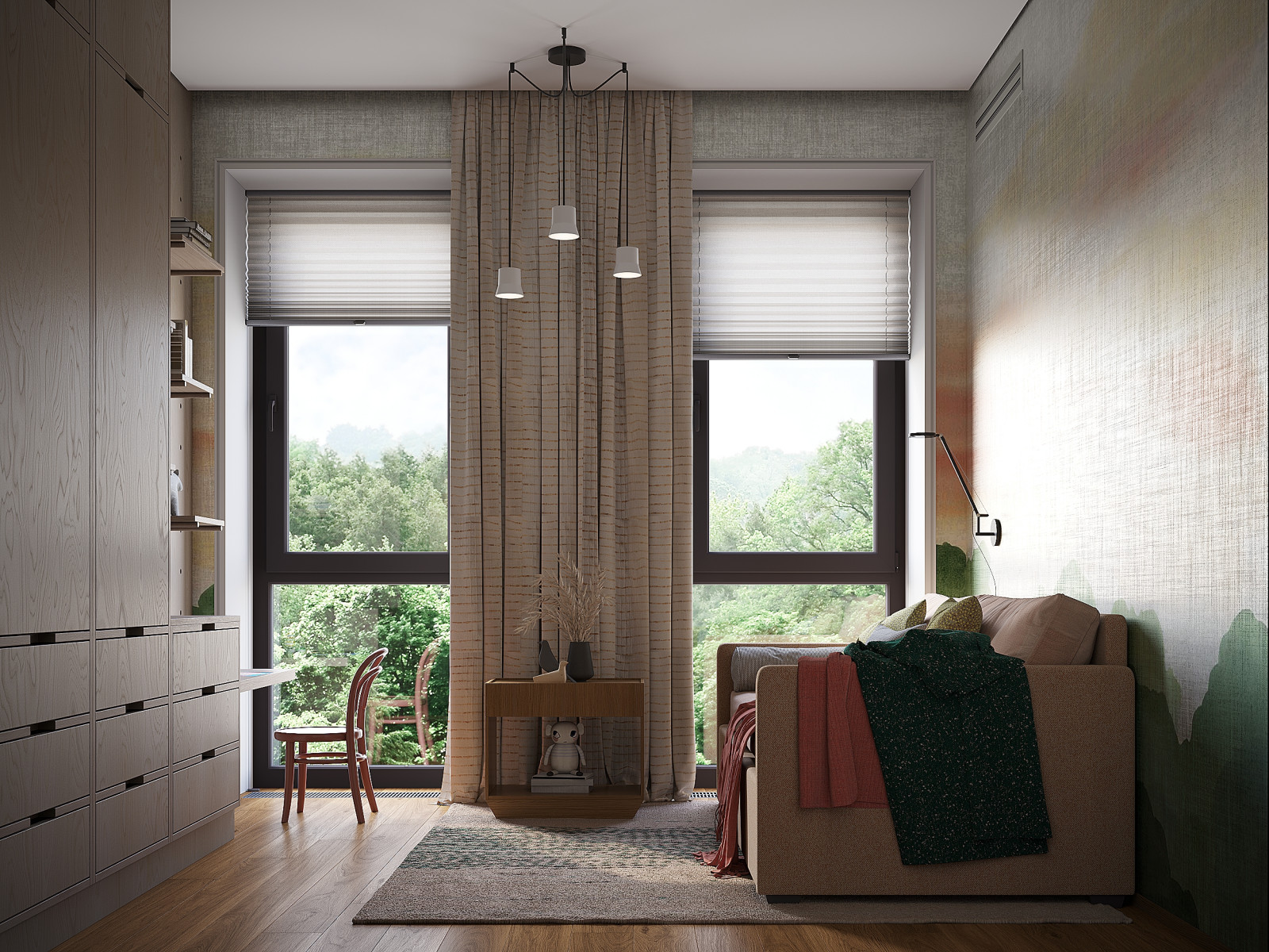 Необычная квартира для молодой семьи