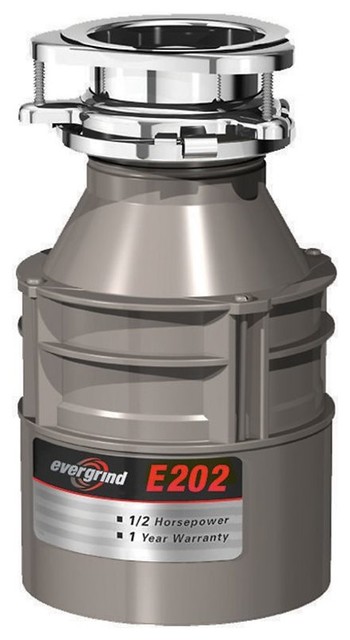 InSinkErator Evergrind E202 Garbage Disposal, 1/2 HP With Power Cord