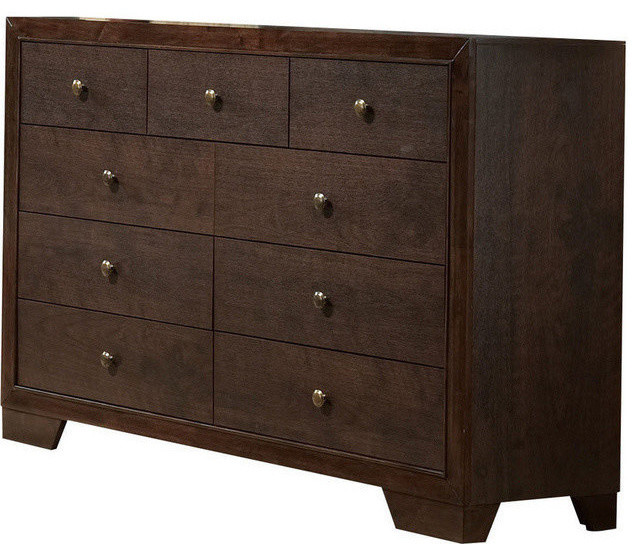 Acme Dresser in Espresso Finish 19575 Transitional Dressers by