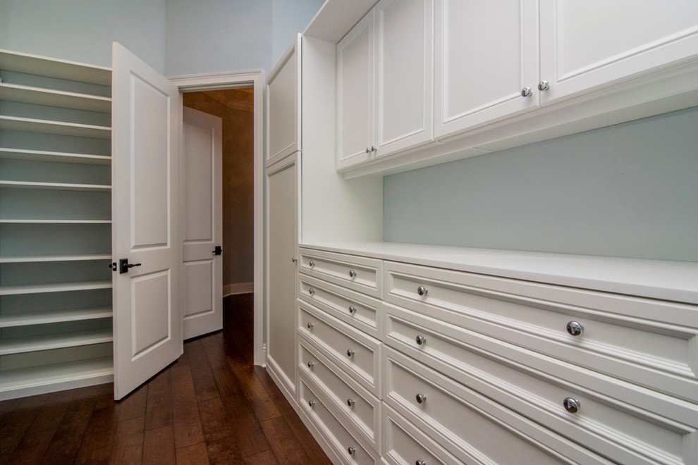 Transitional storage and wardrobe in Tampa.