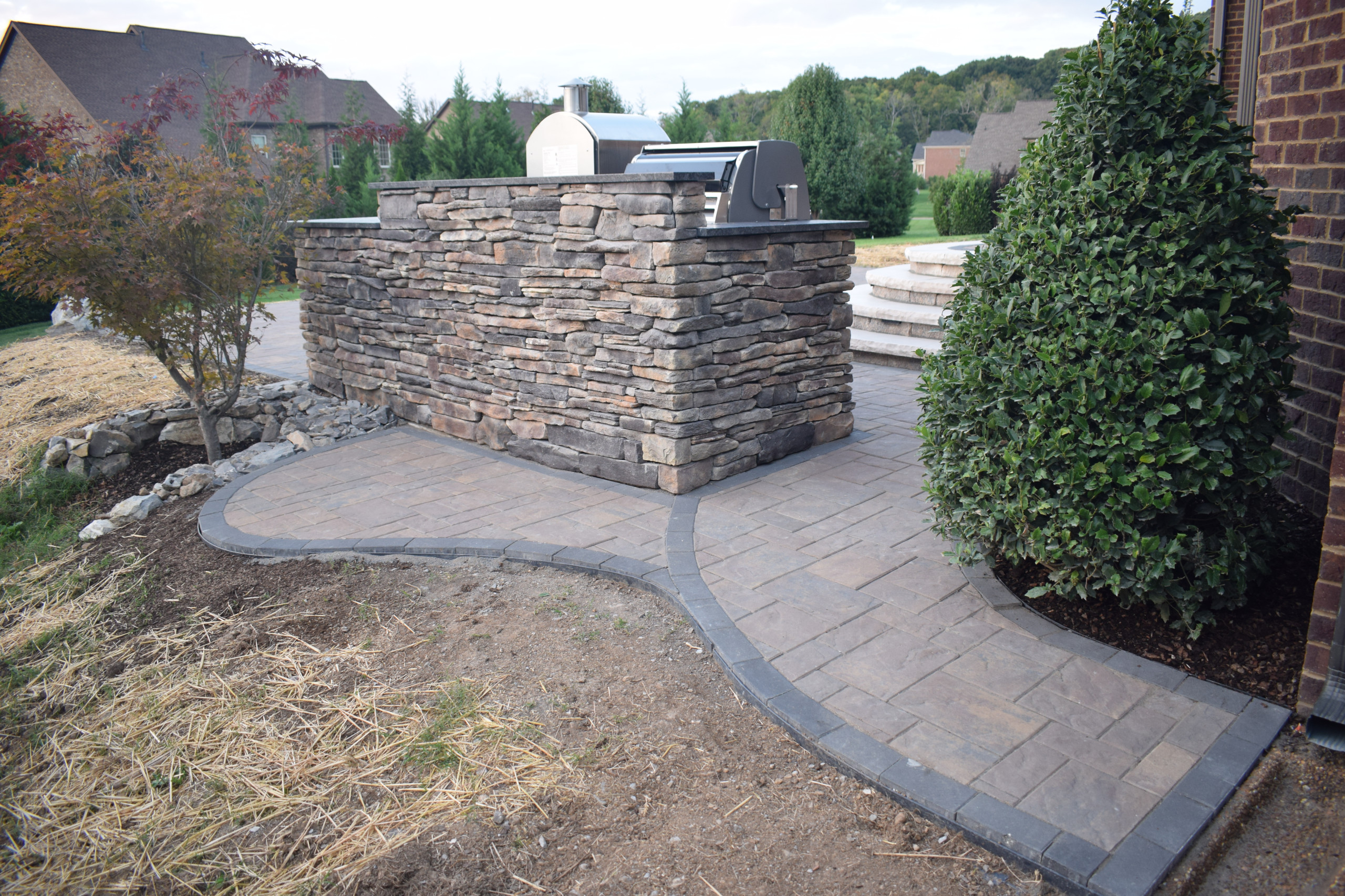 Tiered patio w/Kitchen