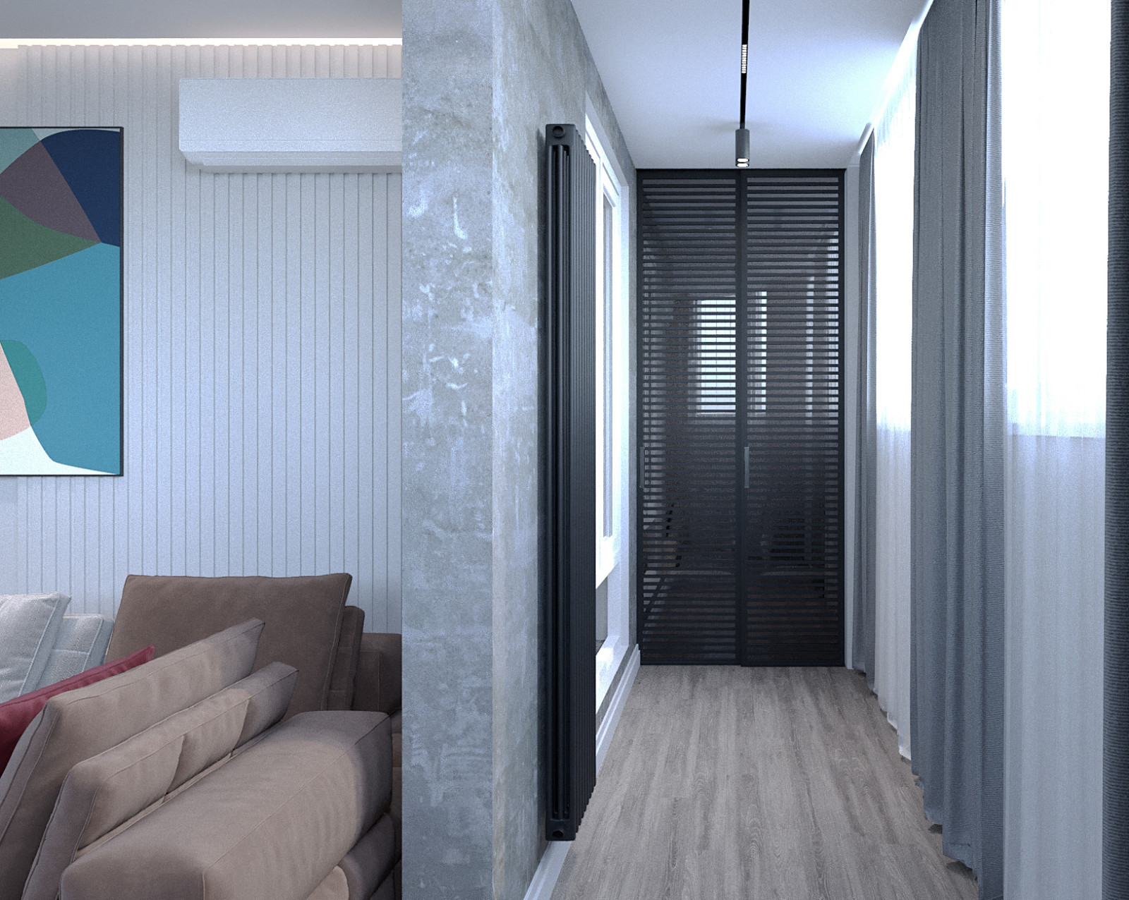 Интерьер квартиры 100 кв.м