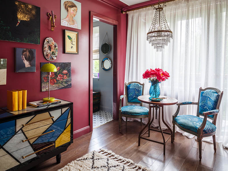Квартира дизайнера Нади Зотовой