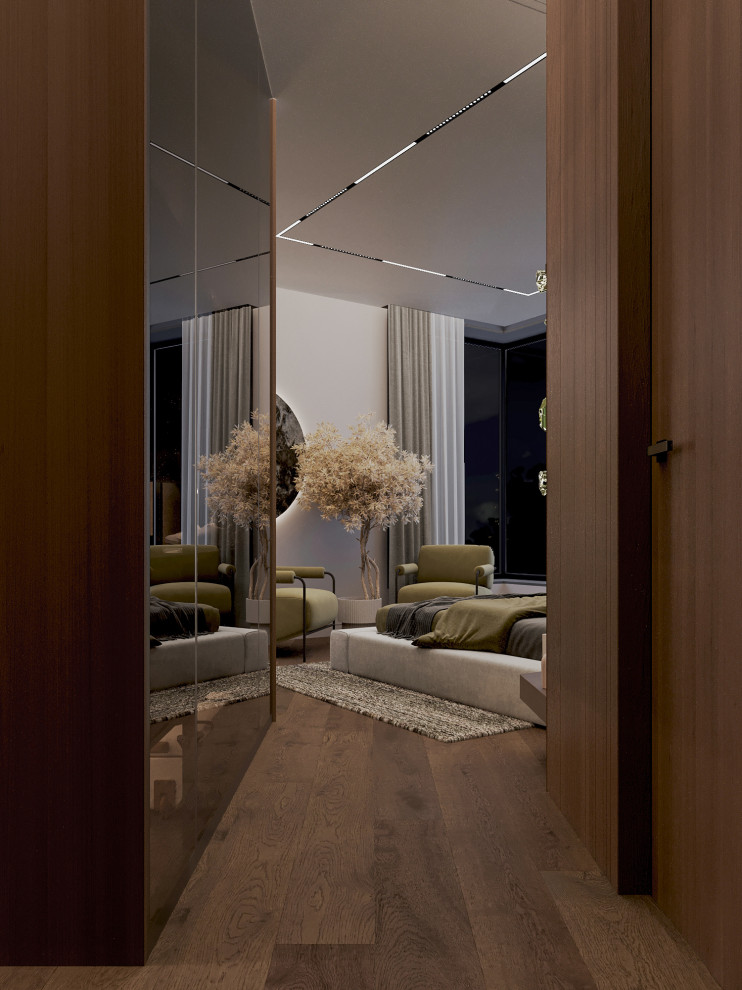 Загорожный Дом Мастер спальня