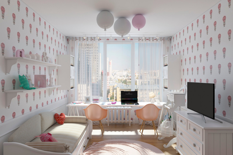 Квартира в стиле контемпорари.