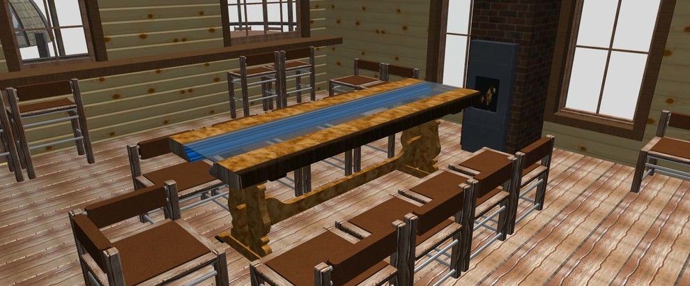 Проект стола и стульев