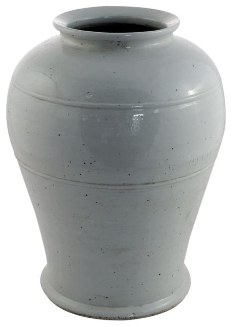 Kimchi Jar Vase BUSAN Open Mouth Colors May Vary White Variable