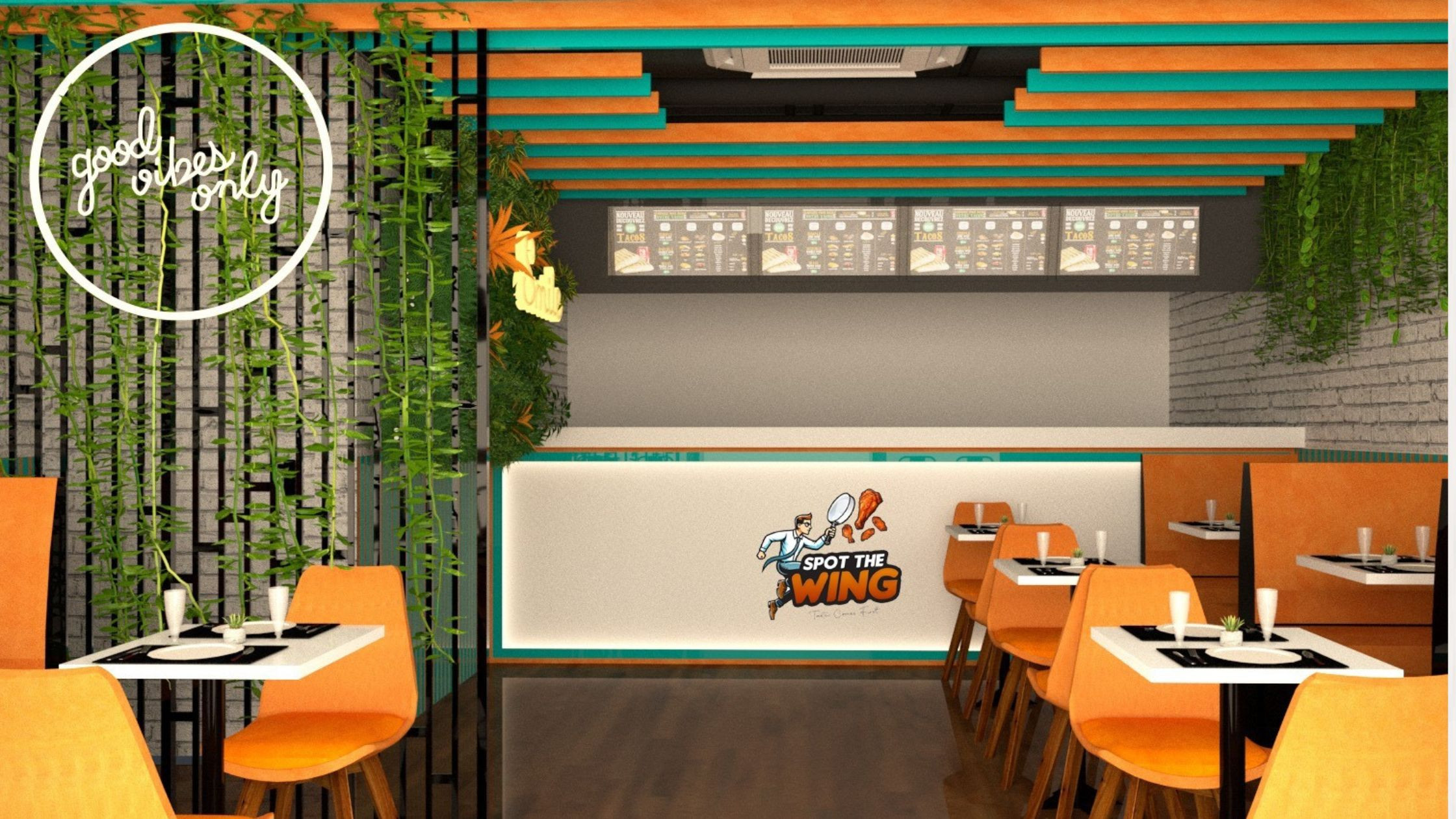 Urban Oasis Cafe in Shoreditch