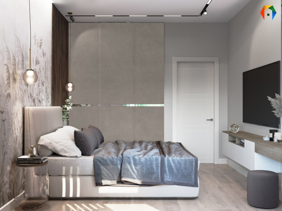 Серебрякова. Дизайн проект 2-х комнатной квартиры в новостройке