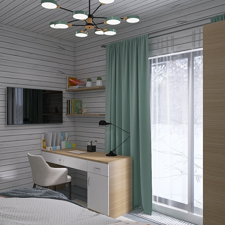 Детская для младшей дочери в загородном доме