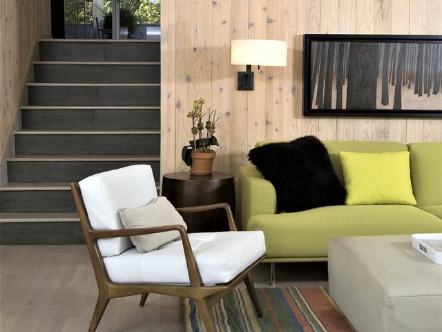 House in Fire Island Pines modern-wohnbereich
