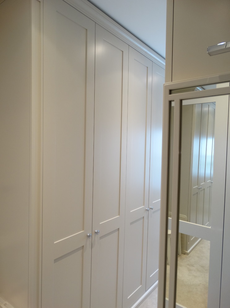 This is an example of a traditional cloakroom in London.