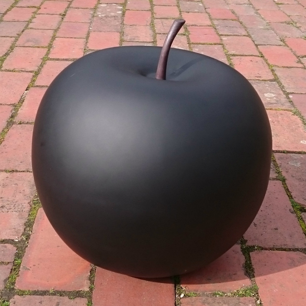 Black Apple Garden Ornament