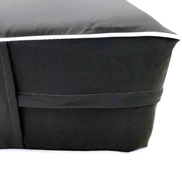 S3 Queen Size Contrast Pipe Daybed Mattress Cushion Bolster Complete Set Ad002 Prvw Vr~170189101