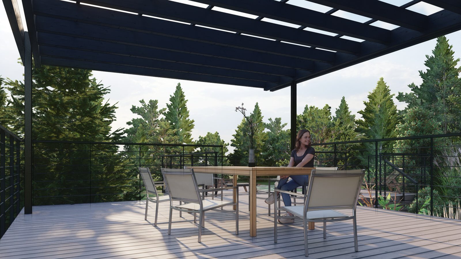 Благоустройство участка в коттеджном поселке Литл Токио, г. Казань