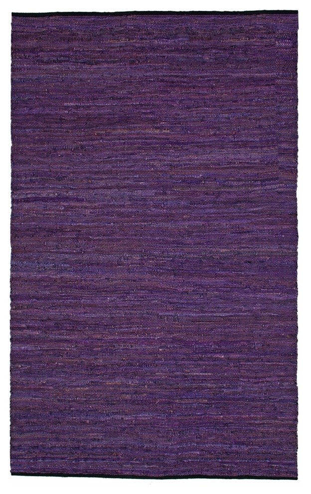 Matador Area Rug, Rectangle, Purple, 8'x10'