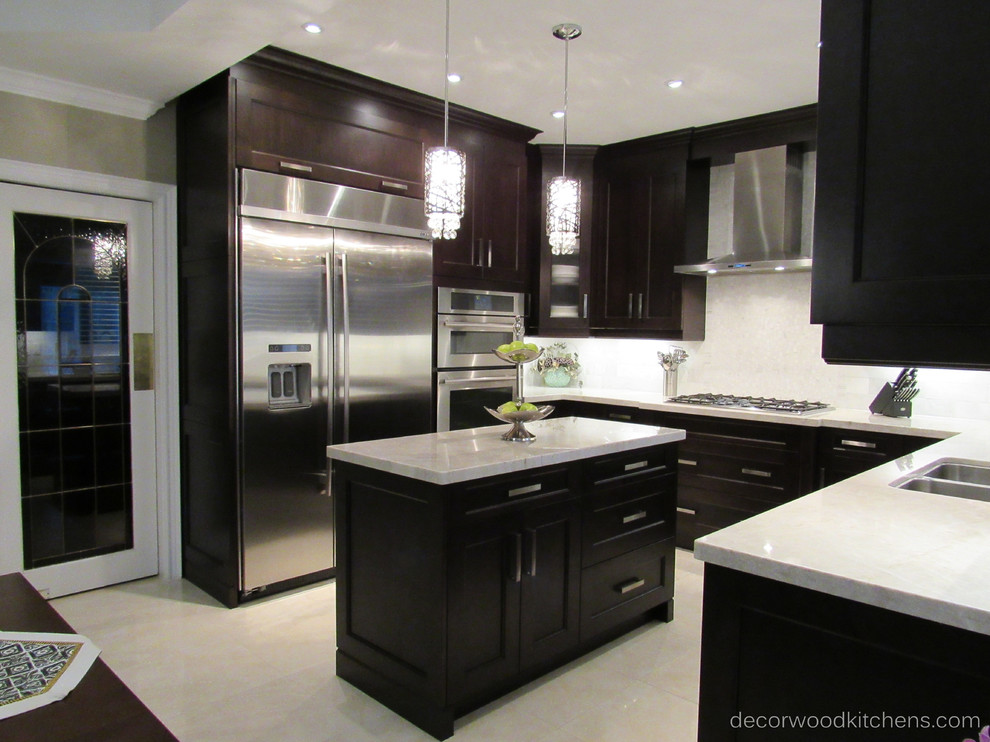 Pine Grove, Vaughan Project - Transitional - Kitchen ...