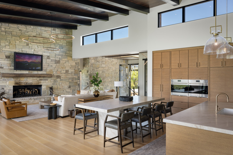 Red Hawk - Contemporary - Dining Room - Salt Lake City - by Habitations ...