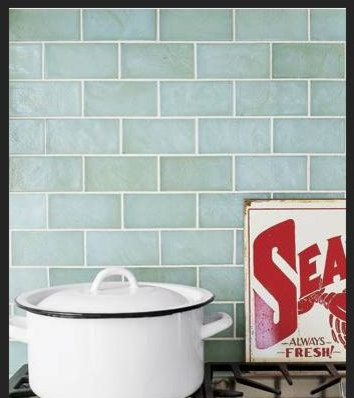 Can anyone identify this blue/green subway tile?