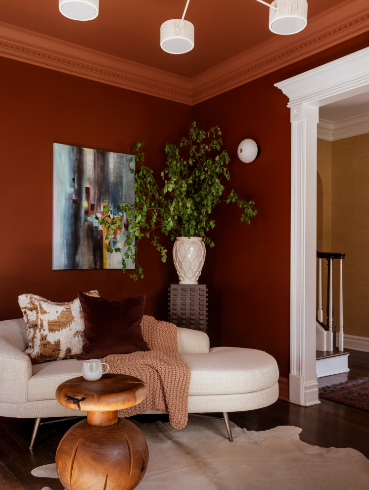 Home design - transitional home design idea in Orange County