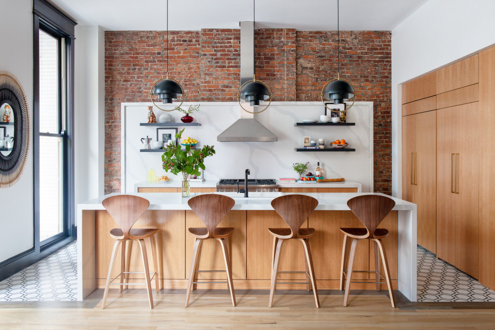 This is an example of an industrial kitchen in Nashville.
