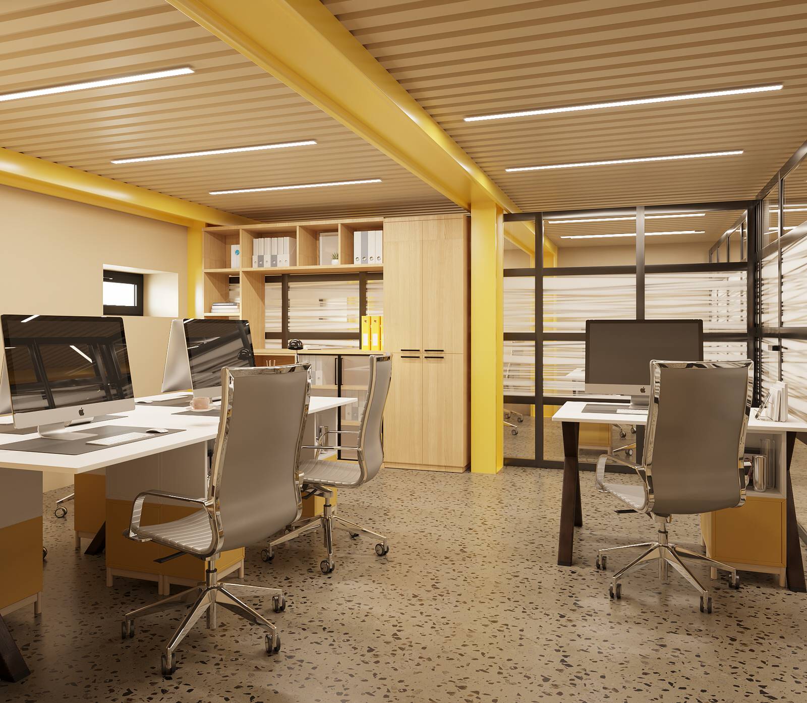 Офис фармацевтической компании. Цоколь