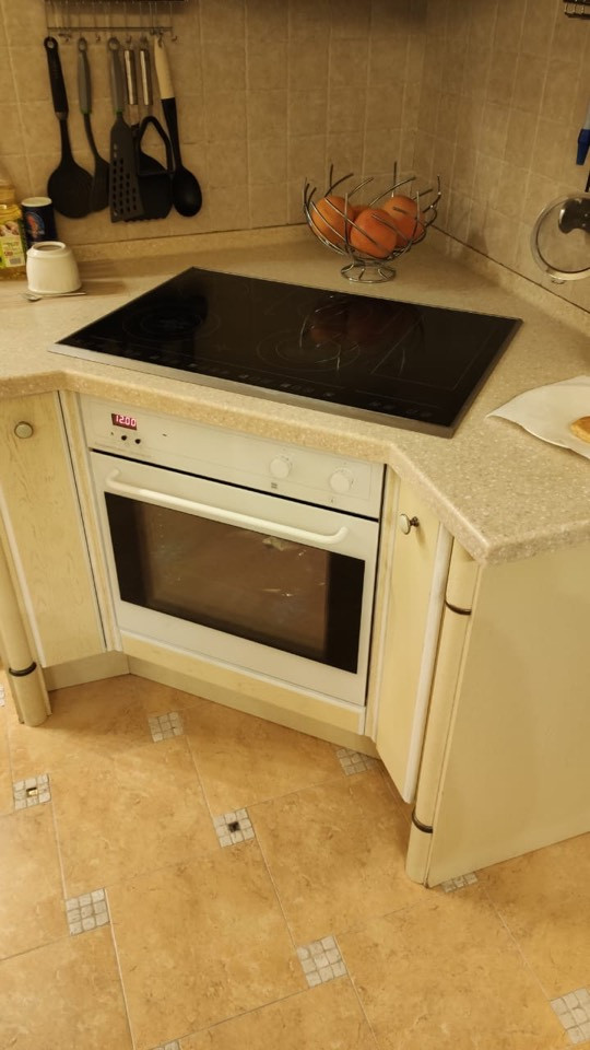 Замена старой варочной поверхности Kuppersbusch на новую