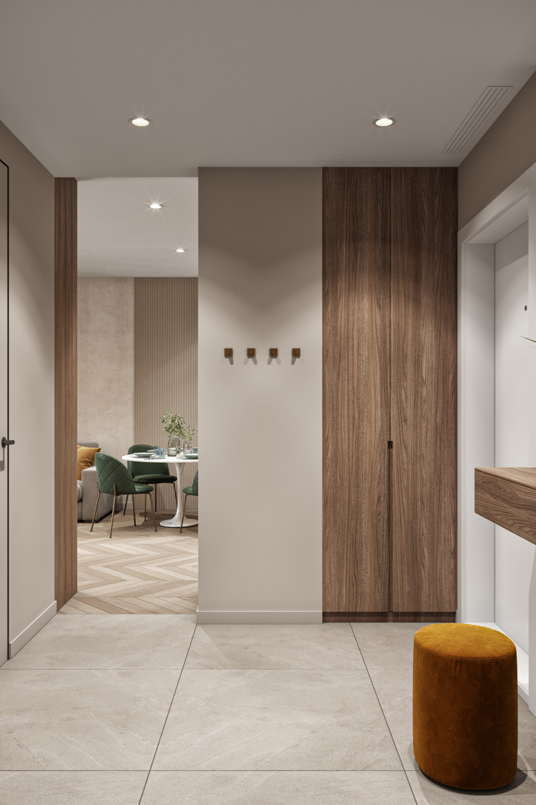 Квартира 72 кв.м. в современном стиле в Квартал 38А.