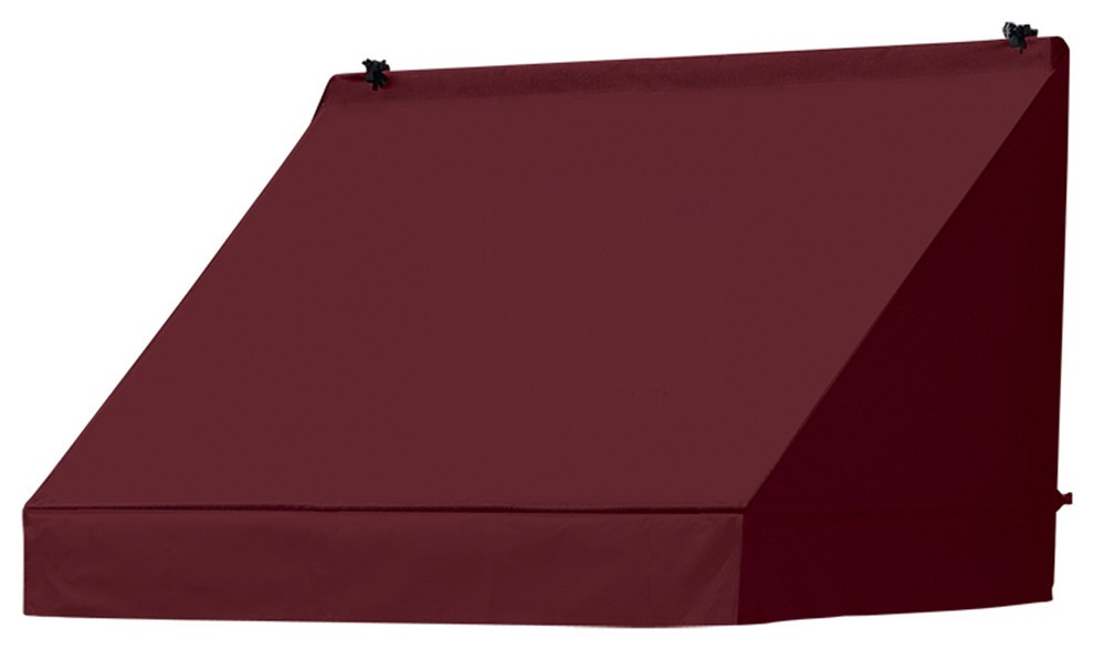 4' Classic Awnings in a Box, Burgundy
