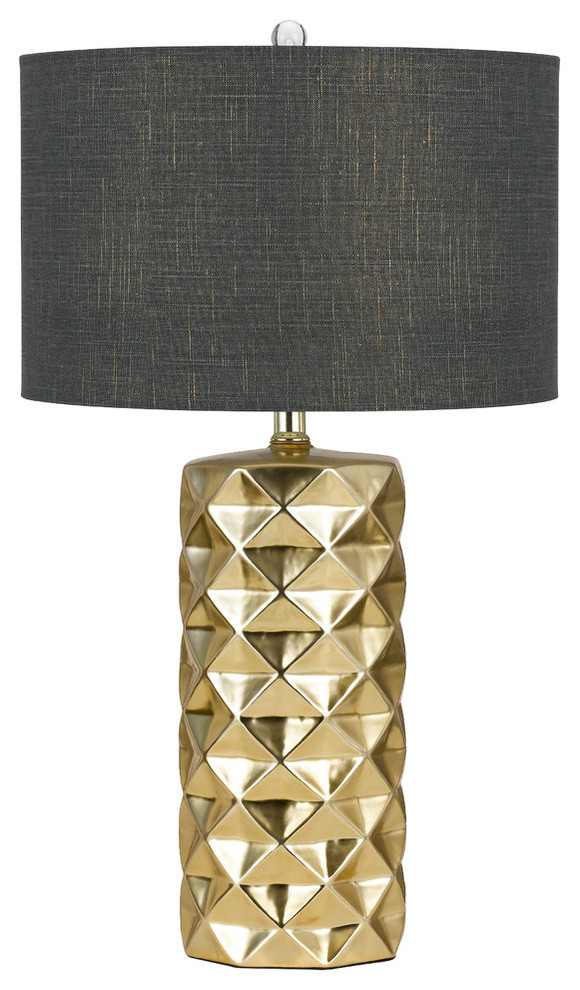 charcoal grey table lamp