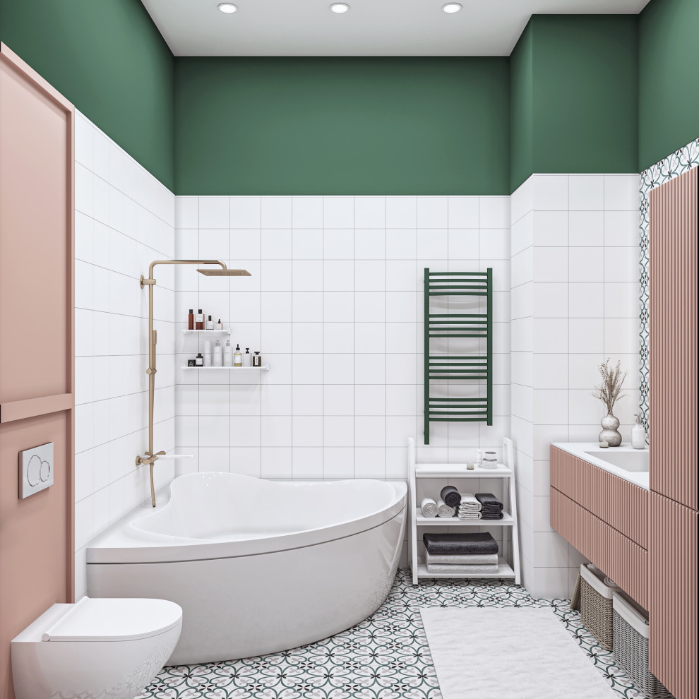 Ванная комната 6м2.  ЖК Мейнстрит