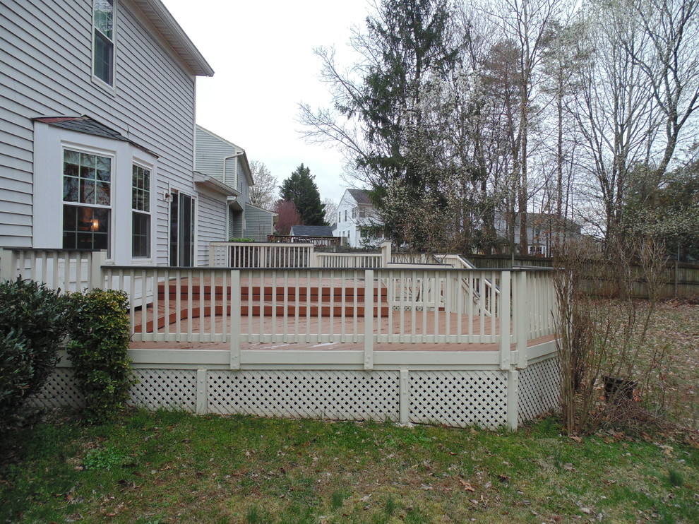 Example of a large transitional home design design in DC Metro