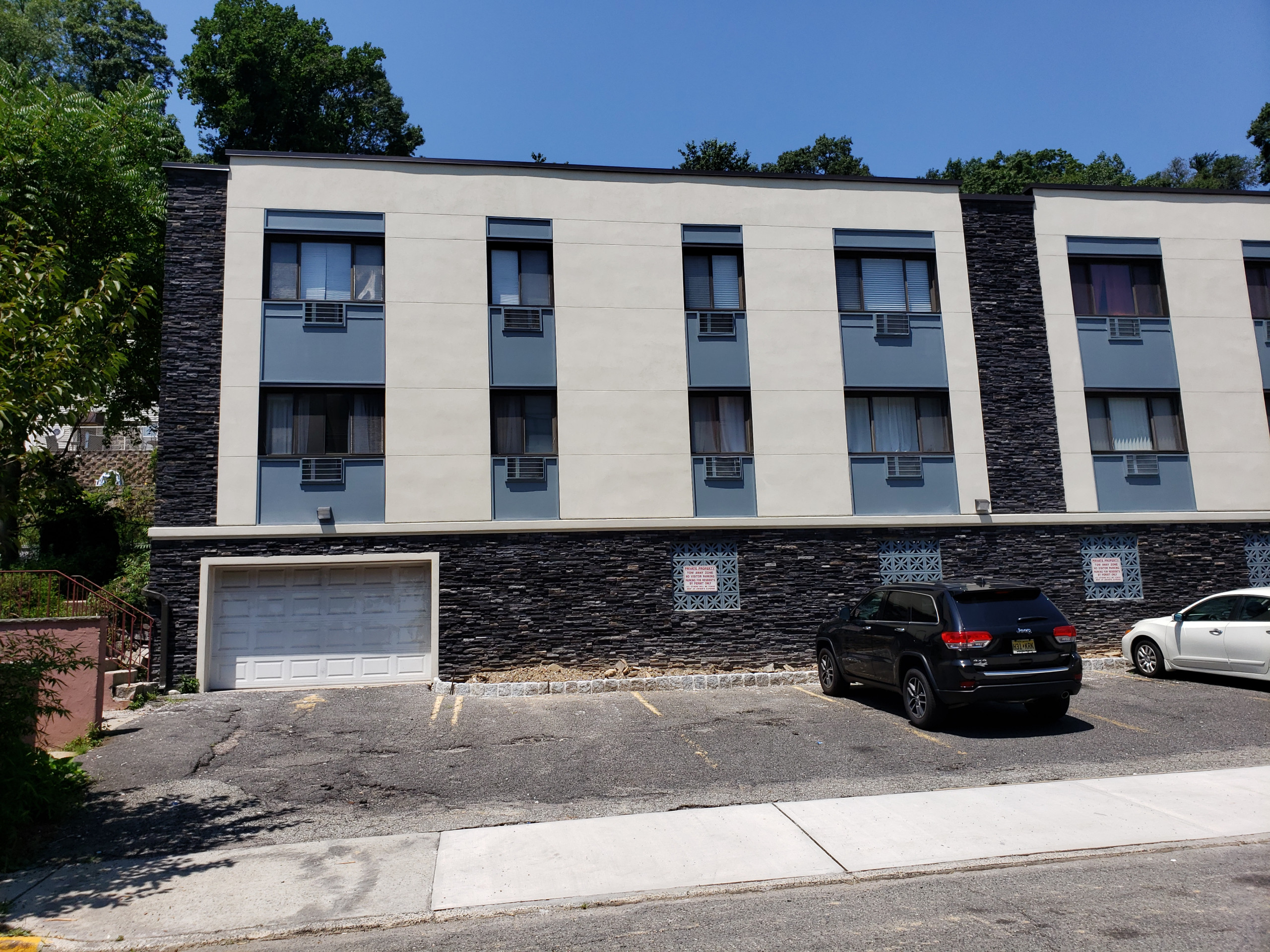 Exterior Renovation of Facade of Multi-Unit Building