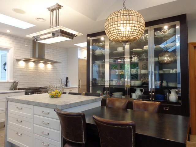 Large Contempory Kitchen transitional-kitchen
