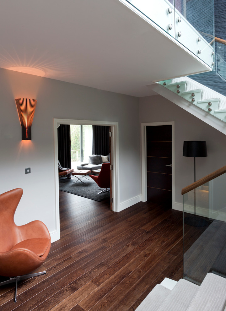 Inspiration for a contemporary hallway in Cornwall.
