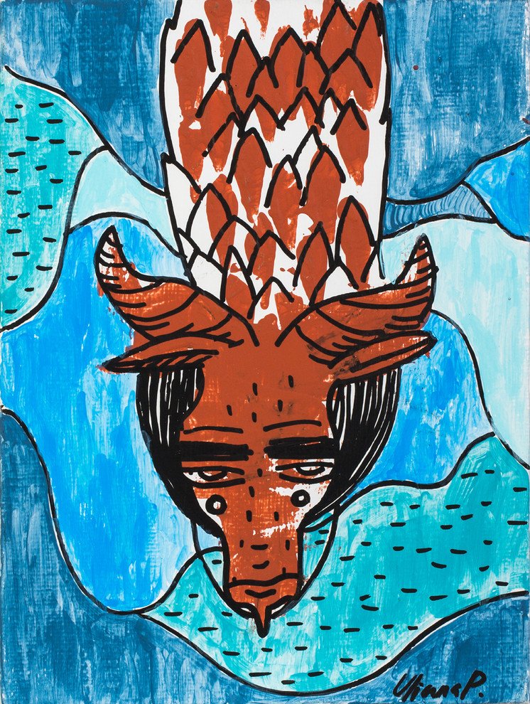 "Lake." 2015 18/24 сm