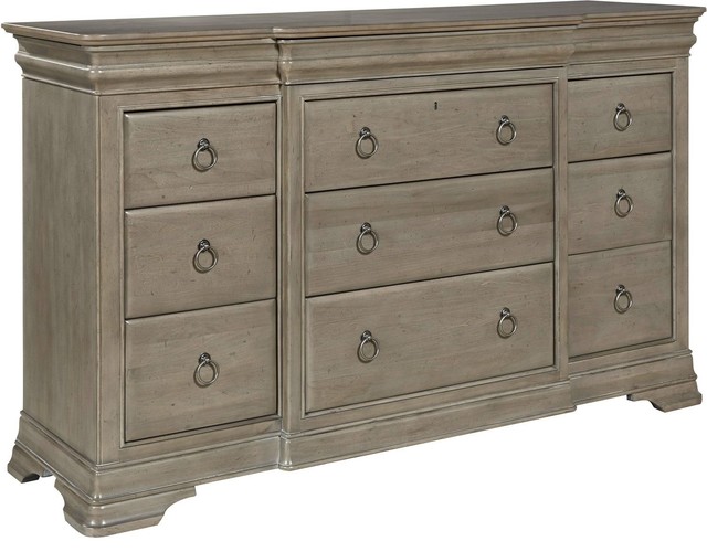 Universal Furniture Reprise Dresser, Driftwood Traditional Dressers