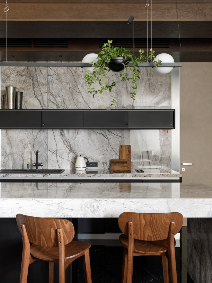 Реализованная квартира в современной стиле на 4-ой Советской - 166 м2