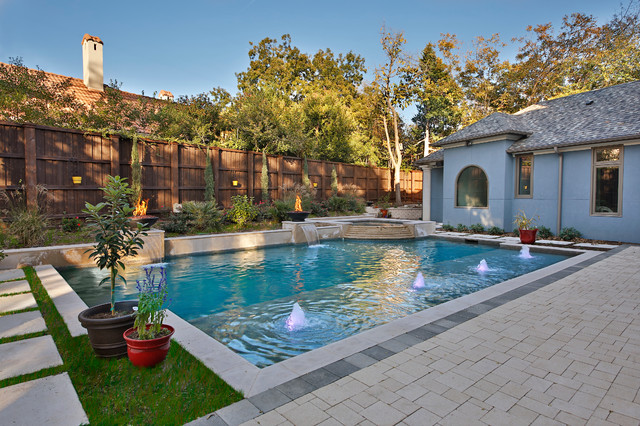 Horseshoe II - Mediterranean - Pool - Dallas - by Veranda Fine Homes