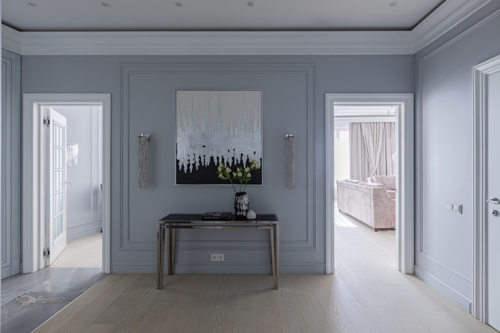 Четырехкомнатная квартира в стиле неоклассика 164 м2