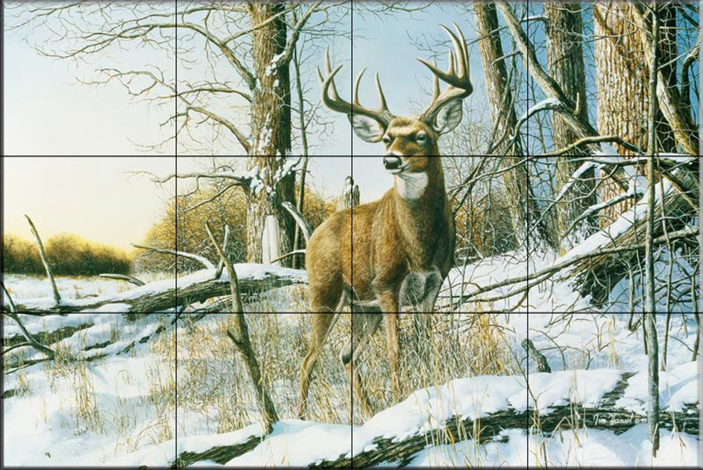 Tile Mural, After The Season by Jim Hansel