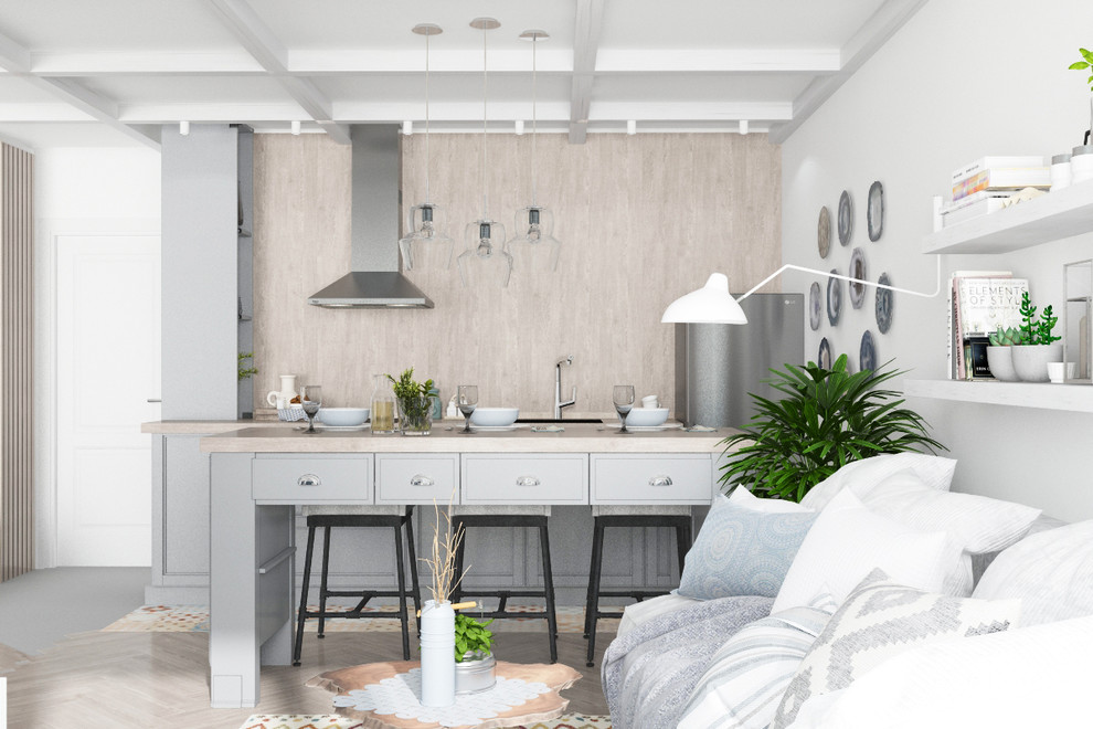 Кантри Квартира 55 м2