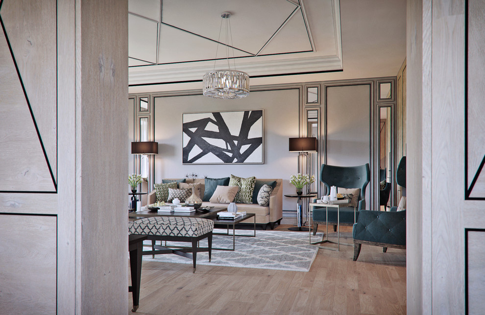 Коттедж в легком арт-деко