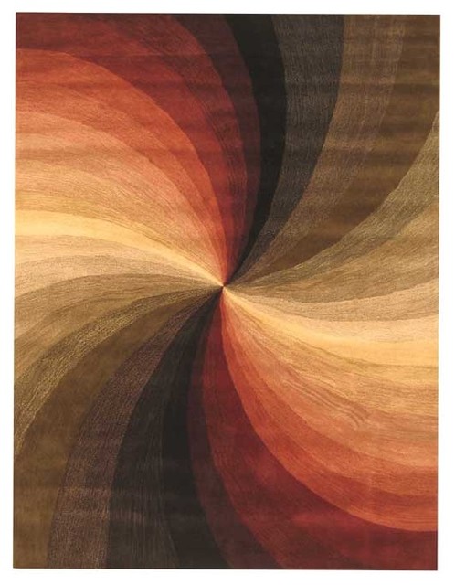 Hand Tufted Wool Multicolored Contemporary Abstract Swirl Rug Hand Tufted Wool Multicolored Contemporary Abstract Swirl Rug Area Rugs By Lighting Front