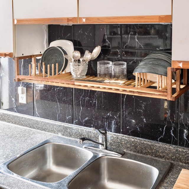 Bespoke Interior Design Small Downtown Apartment Eclectic Kitchen Toronto By Hart Hive