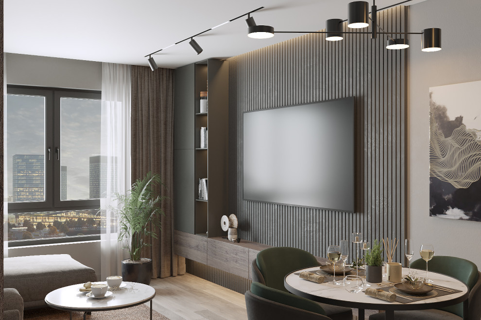 Квартира для семьи с вольером для собаки