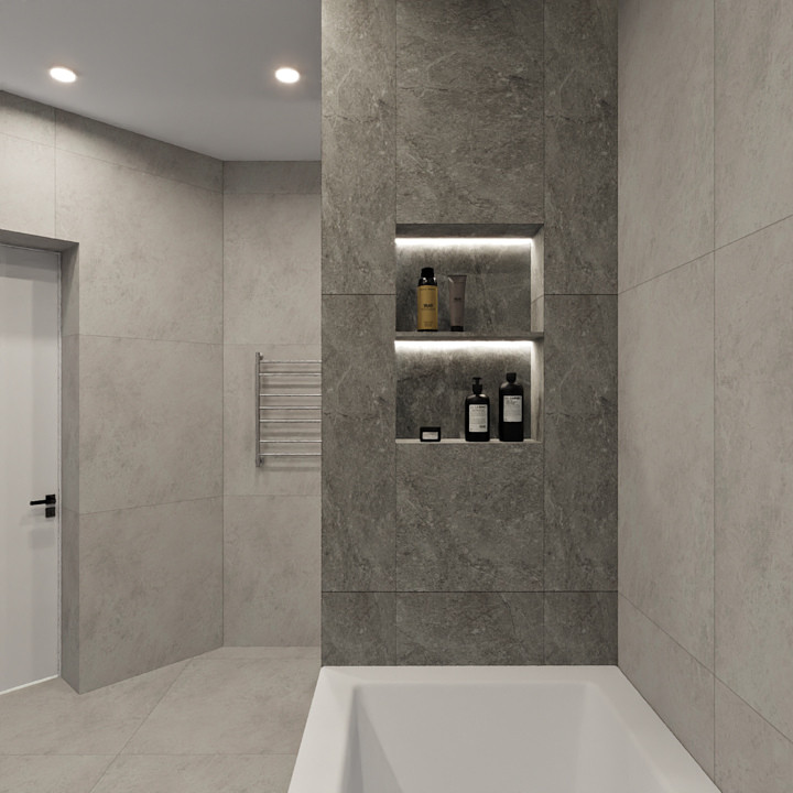 Санузел в современном стиле