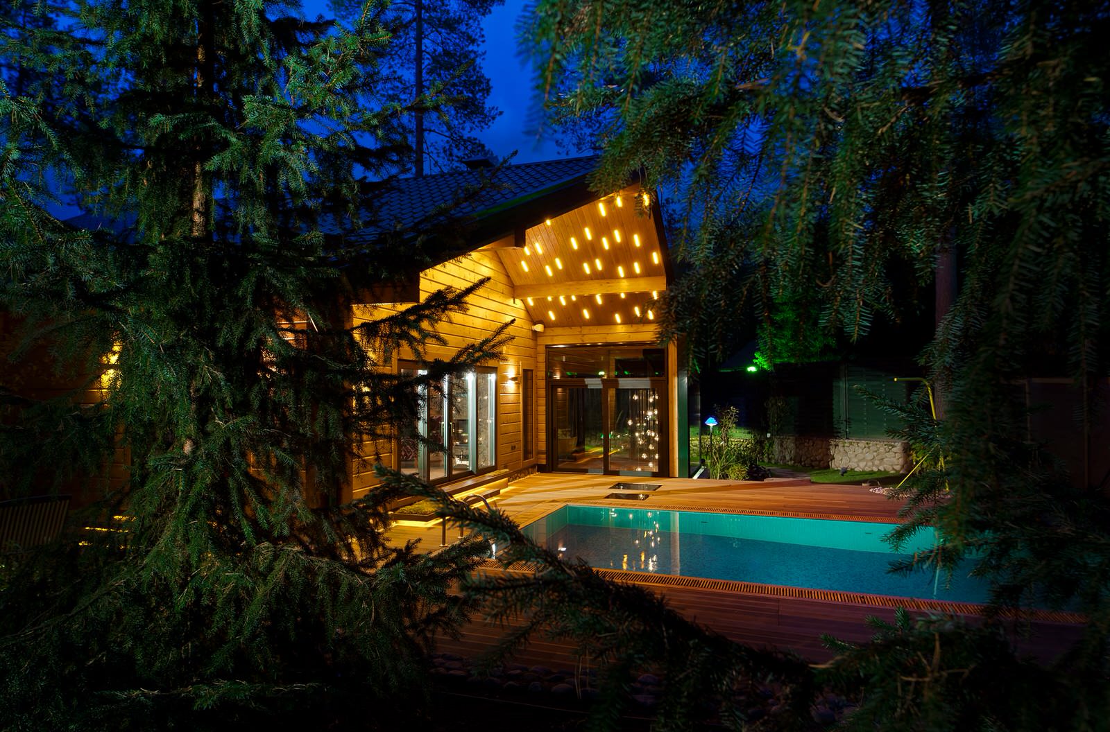 Спа-комплекс в стиле "шале"