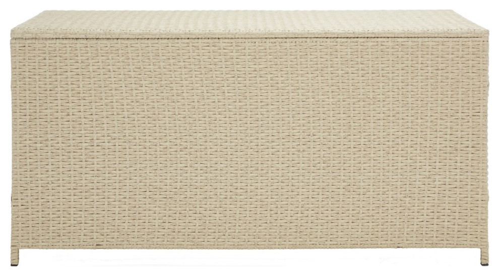 Safavieh Outdoor Oliveira Cushion Box Beige/White Cushion